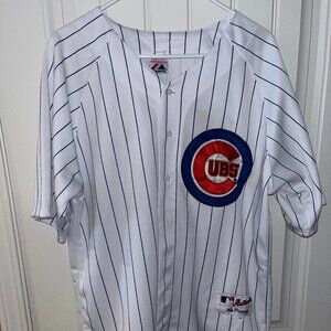 Cubs Baseball Jersey Authentic Majestic #1 Fukudome Size 50 (M) Chicago Stitched